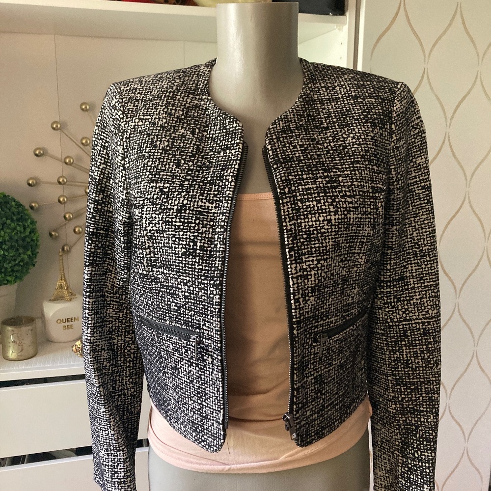French Connection cropped blazer